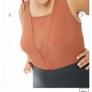 Plus Size Mesh Bodysuit 3X